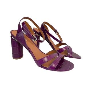 Franco Sarto | Omaha Croc Ankle Strap Sandals